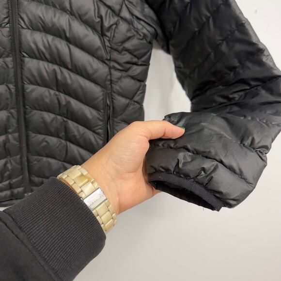 Patagonia Women's Down Sweater Puffer Jacket Black Coat SZ SMALL Winter EUC - Picture 4 of 9